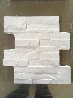 Forma 3d Molde Mosaico Pedra Natural 29x29cm ABS Molde para cimento/concreto/gesso 3d IN686 - comprar online