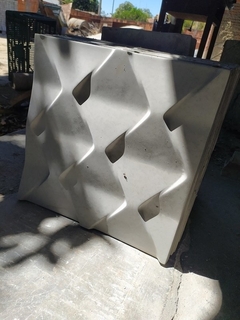 2 Forma 3d Ocean 50x50cm ABS 2mm Molde para cimento/concreto/gesso 3d IN669 - comprar online