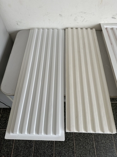 Molde 3d Ripado Mini 80x25cm Abs 2mm Fôrma para Gesso/cimento 3d IN435 - loja online