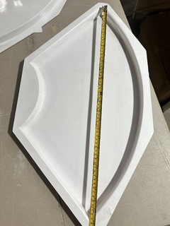 Forma 3d Fazer Canto da Borda de Piscina 30cm ABS 2mm Molde para cimento/concreto IN528-C - INNOVE3D