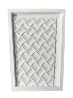 Forma 3d Vaso Folha 43x32x25 Abs Virgem Molde para gesso Ou Cimento IN578 - loja online