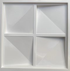 2 Forma Molde 3d Cronos 40x40 Abs 1,5mm Molde Para Gesso/cimento 3d 676 - INNOVE3D
