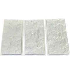 Forma 3d 3 Pedra Natural Rockface 37x19,5cm ABS 2mm Molde Para Gesso/Cimento/Concreto IN466-K3 - INNOVE3D