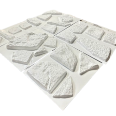 Kit Forma 3d Molde Mosaico Pedra Moledo ABS 2mm Molde para cimento/concreto/gesso 3d IN467 - INNOVE3D