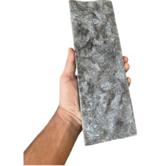 Forma 3d 4 Tijolinho Rústico Rock Face 29x10cm ABS 2mm Molde Para Gesso/Cimento/Concreto IN493