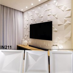 JOGO 3 FORMAS GESSO 3D EM ABS 2MM GESSO/CIMENTO IN211 20X20CM