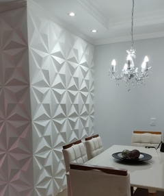 Forma 3d Colinas 49x49cm ABS 2mm Molde para cimento/concreto/gesso 3d IN667 - INNOVE3D