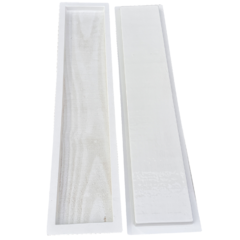 Fôrma 3d Madeira 80x9,5cm Para Régua de concreto Aparente Molde para Cimento/concreto IN457 - comprar online