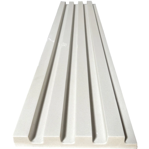 Forma 3d Fazer Ripado 100x28,5cm ABS 2mm Molde para cimento/concreto/gesso IN518