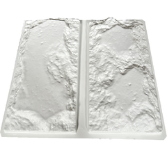 Kit 2 Forma 3d Molde Mosaico Pedra Natural Moledo 36x18cm ABS 2mm Molde para cimento/concreto/gesso 3d IN521
