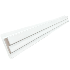 Forma 3d Moldura Sanca Roda Teto Grande Escadinha 2 Degraus 100x7cm Abs Molde para gesso 3d IN580 - loja online