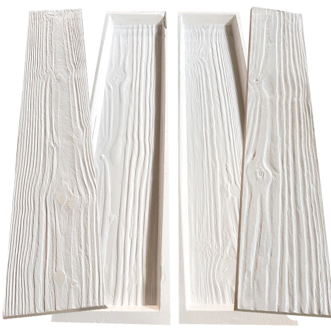 Fôrma 3d Para Fazer Régua Tábua Piso Madeira de Concreto Aparente 117x23,5cm IN592 - comprar online