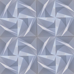 Forma 3d Doppio 40x40cm ABS 2mm Molde para gesso/cimento/concreto IN696 - INNOVE3D