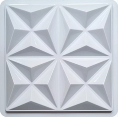FORMA MOLDE GESSO 3D MINI CULLINANS 30x30cm ABS FORMA PARA GESSO / CIMENTO 3D IN715