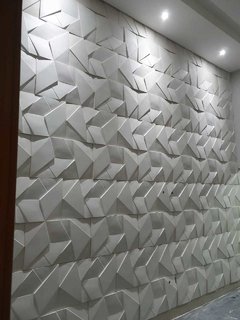 Forma Gesso 3d Escalena 52X25cm ABS 2MM Molde Para Gesso/Cimento/Concreto 3D IN618 na internet