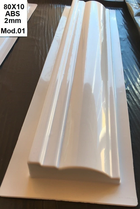 Forma 3d Molduras Sanca Roda Teto Grande 80x10cm Molde 3d Para Gesso ou Cimento/concreto IN530-MD1 - comprar online