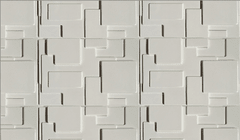 KIT 4 FORMAS MOLDES PARA GESSO 3D MOSAICO 40X40CM OS MAIS VENDIDOS