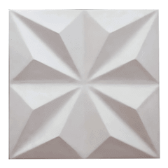 Forma 3D Gesso Cristais 40x40cm ABS Virgem 1,5mm IN608 - INNOVE3D