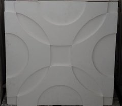 FORMA 3D MOLDE PARA GESSO 3D MURALTA 50X50CM EM ABS 2MM GESSO / CIMENTO 3D IN268 - comprar online