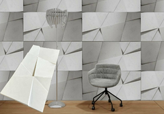 Forma 3d Scarlet 2 Grande 100X50cm ABS 2mm Molde Para Cimento/Concreto/Gesso IN510