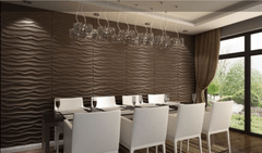 Revestimento 3d Para Ambiente Interno em Fibra de Bambu 62,5x80cm na internet