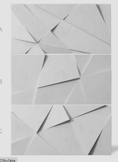 3 Forma 3d Scarlet Grande 100X50cm ABS 2mm Molde Para Cimento/Concreto/Gesso IN509-10-11 - comprar online