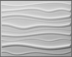 Revestimento 3d Para Ambiente Interno em Fibra de Bambu 50x50cm IN803 - INNOVE3D