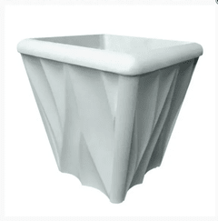 Forma 3d Mini Vaso Fogo 24x21x14cm Abs Virgem Molde para gesso Ou Cimento IN637 na internet