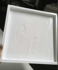 2 Forma 3d Piso Piscina Pedra Rustica 46X46cm ABS 2mm Molde para cimento/concreto IN271 - loja online