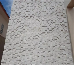 Forma 3d Gesso Mini Mosaico Rústico Pedras São Tomé 28x28cm ABS Molde Para Gesso/Cimento/Concreto IN629
