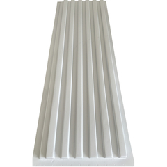 Molde 3d Ripado Mini 80x25cm Abs 2mm Fôrma para Gesso/cimento 3d IN435