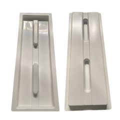 2 Molde 3d Grelha Ralo para Piscina 50x16cm Abs 2mm Molde Para Cimento IN356 - comprar online