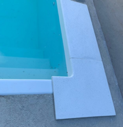 Forma Molde 3d Canto da Borda de Piscina Grega 25cm Abs 2mm IN502-B - INNOVE3D