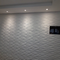 Forma 3d Gesso Ondas Mini Dunas 29x29cm ABS 1,5mm Molde Para Gesso 3d IN700 - comprar online