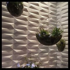 Forma 3d Gesso Modular 40X40cm ABS 2mm Molde Para Gesso/Cimento/Concreto 3d IN246 - loja online