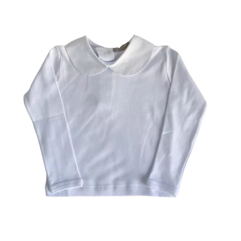 Camiseta Manga Longa Gola Peter Pan