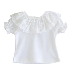 Blusa Luisa Manga Curta