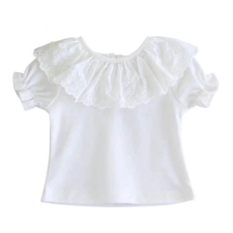 Blusa Luisa Manga Curta