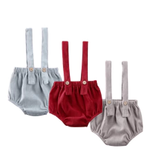 Bloomer com Suspensório Cotelê