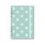 Caderno Médio Dots Azul - comprar online