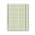 Caderno Colegial Xadrez Verde