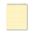 Caderno Colegial Grid Amarelo na internet