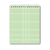 Caderno Colegial Grid Verde na internet