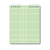 Caderno Colegial Grid Verde - Cadernetas | papelaria artesanal para uma rotina mais leve & criativa
