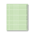Caderno Colegial Grid Verde - loja online