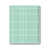 Caderno Colegial Grid Verde Água - loja online
