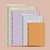 Caderno Universitário Xadrez Rosa - comprar online