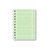 Caderno Pequeno Grid Verde
