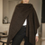 Poncho Marron