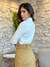 SAIA MIDI FENDA MALHA JACQUARD - D'veras